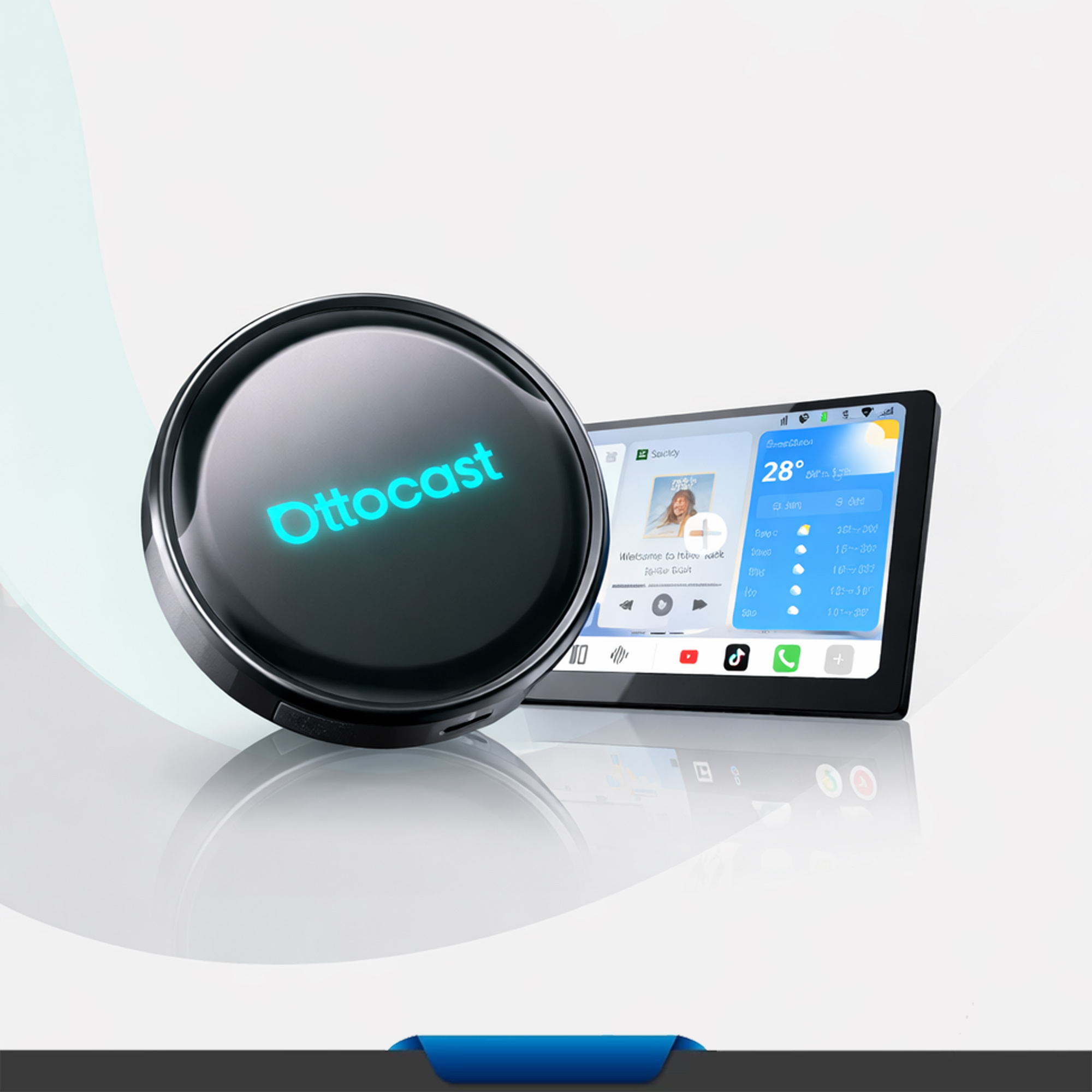 Ottocast P3 Pro ใช้งาน Full Android ในรถทุกรุ่นที่มี Carplay ผ่านช่อง USB ดูYoutube/Netflix ไม่รื้อรถ