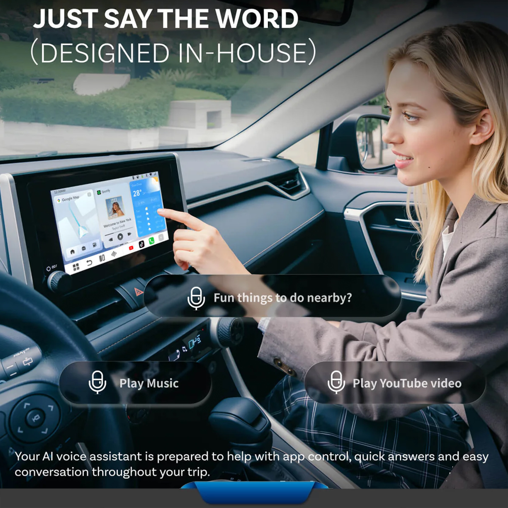 Ottocast P3 Pro ใช้งาน Full Android ในรถทุกรุ่นที่มี Carplay ผ่านช่อง USB ดูYoutube/Netflix ไม่รื้อรถ